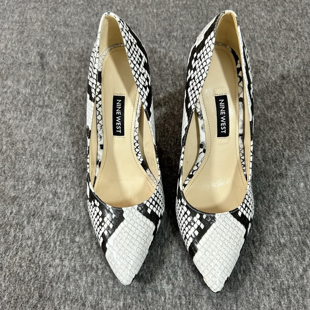 Nine West Shoes Women's 6 M Snake Print Pointed Toe Stiletto Heel